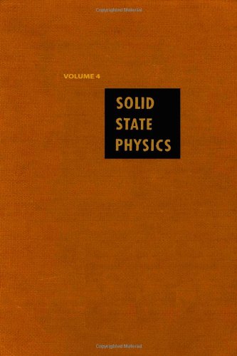 Book Solid State Physics: Advances in Research and Applications, Vol. 4 free
