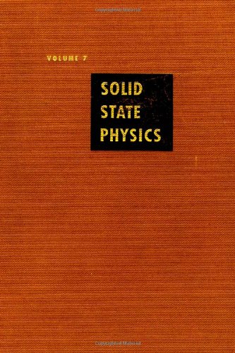 Book Solid State Physics: Advances in Research and Applications, Vol. 7 free