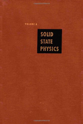 Book Solid State Physics: Advances in Research and Applications, Vol. 8 free