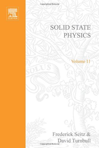 Book Solid State Physics: Advances in Research and Applications, Vol. 11 free