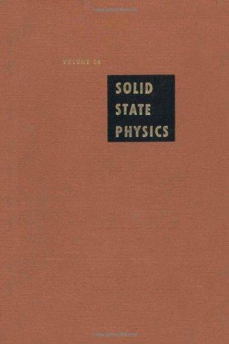 Book Solid State Physics: Advances in Research and Applications, Vol. 14 free