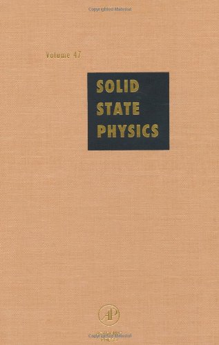 Book Solid State Physics: Advances in Research and Applications, Vol. 47 free