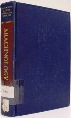 Book Arachnology: Seventh International Congress free