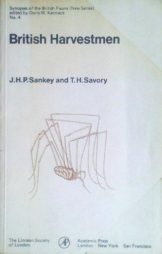 Book British harvestmen: Arachnida, opiliones : keys and notes for the identification of the species (Synopses of the British fauna) free