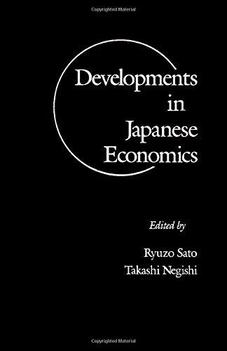 Book Developments In Japanese Economics free