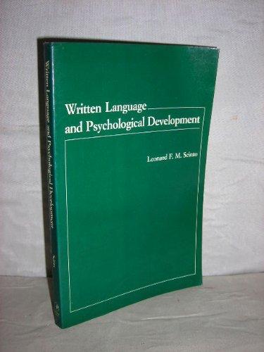 Book Written Language and Psychology Development free