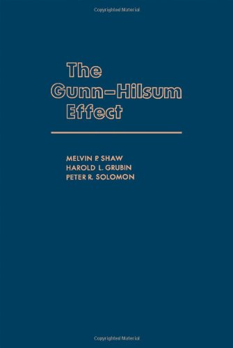 Book The Gunn-Hilsum Effect free