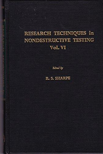 Book Research Techniques in Nondestructive Testing, Vol. VI free