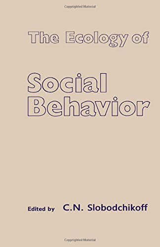 Book The Ecology of Social Behavior free