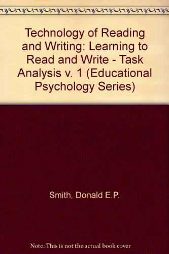 Book A technology of reading and writing (Educational psychology) free
