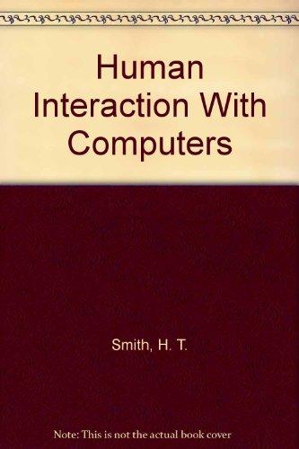 Book Human Interaction With Computers free