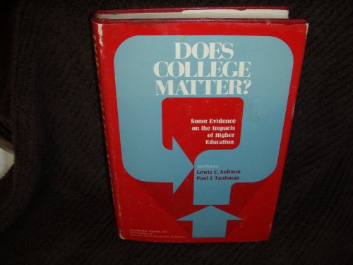 Book Does college matter?: Some evidence on the impacts of higher education, free