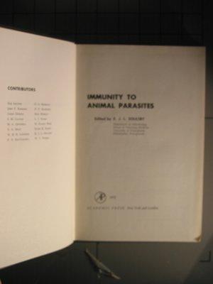 Book Immunity to animal parasites free