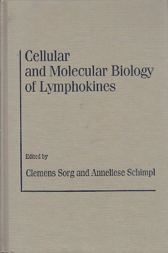 Book Cellular And Molecular Biology Of Lymphokines free