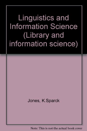 Book Linguistics and information science (Library and information science) free