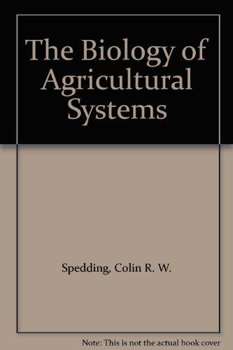 Book The Biology of Agricultural Systems free