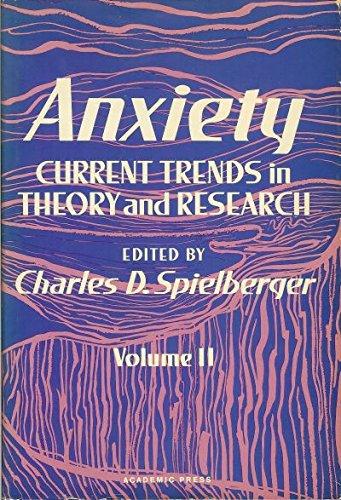Book Anxiety: Current Trends In Theory And Research (v. 2) free