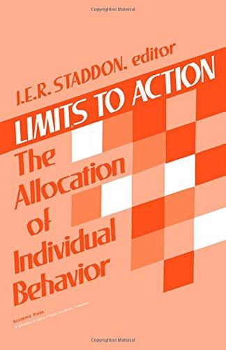 Book Limits to Action: The Allocation of Individual Behavior free