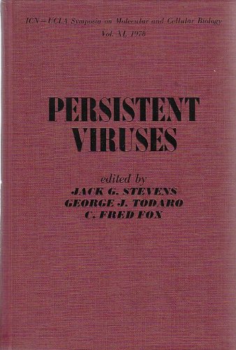 Book Persistent Viruses: Proceedings Of The 1978 Icn-ucla Symposia On Molecular And Cellular Biology Held In Keystone, Colorado, February, 1978 free