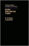 Book Matrix Perturbation Theory (Computer Science and Scientific Computing) free