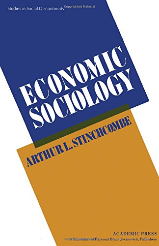 Book Economic Sociology (Studies in Social Discontinuity) free
