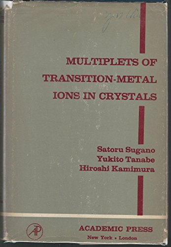 Book Multiplets of transition-metal ions in crystals (Pure and applied physics) free