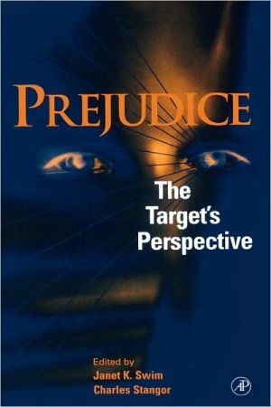 Book Prejudice: The Target's Perspective free