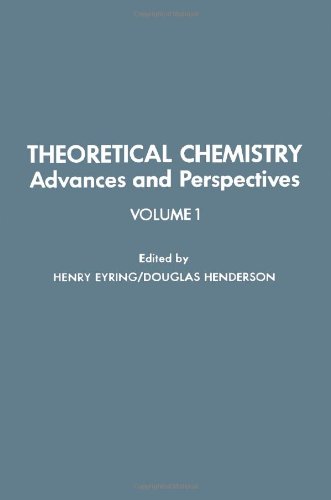 Book Theoretical Chemistry - Advances and Perspectives: v. 1 free
