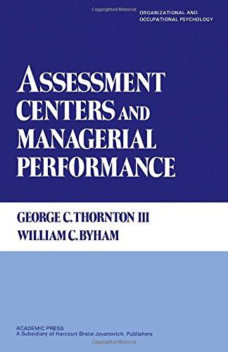Book Assessment Centers and Managerial Performance (Organizational and Occupational Psychology) free