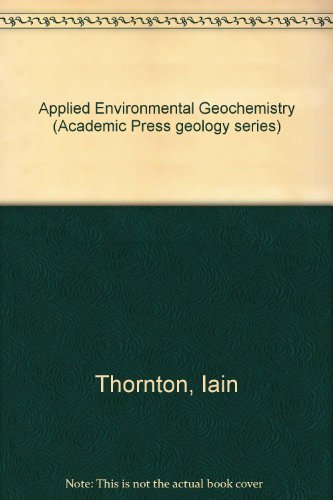 Book Applied Environmental Geochemistry free