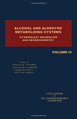 Book Alcohol and Aldehyde Metabolizing Systems: Intermediary Metabolism and Neurochemistry free