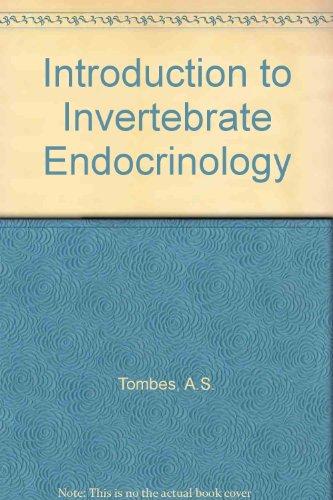 Book An Introduction To Invertebrate Endocrinology free