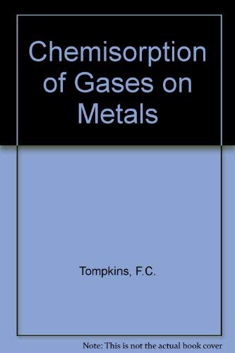 Book Chemisorption of Gases on Metals free
