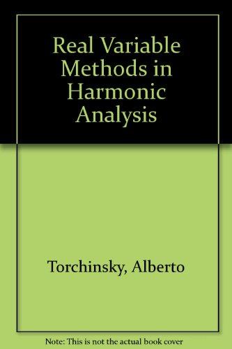 Book Real-Variable Methods in Harmonic Analysis free