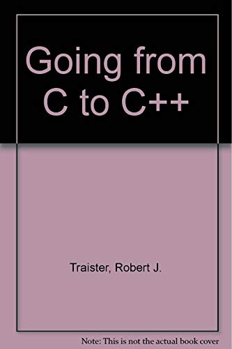 Book Going from C to C++ free