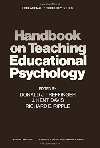Book Handbook on teaching educational psychology free