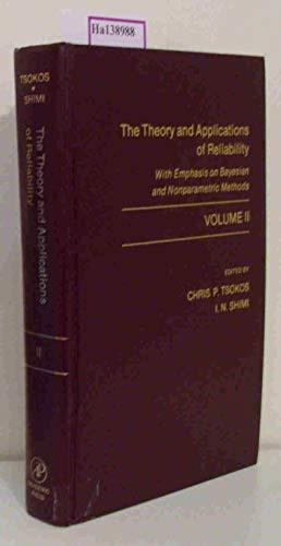 Book Theory And Applications Of Reliability. With Emphasis On Bayesian And Nonparametric Methods. Volume Ii (v. 2) free