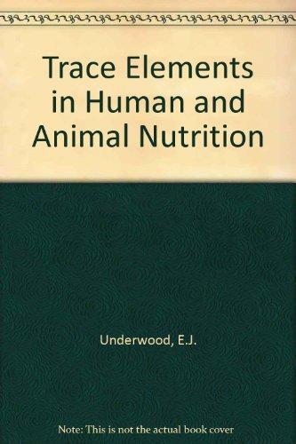 Book Trace elements in human and animal nutrition free