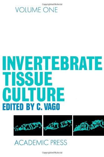 Book Invertebrate tissue culture (v. 1) free