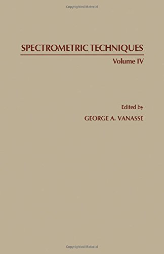 Book Spectrometric Techniques: V. 4 free