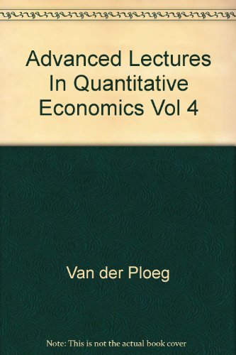 Book Advanced Lectures in Quantitative Economics free