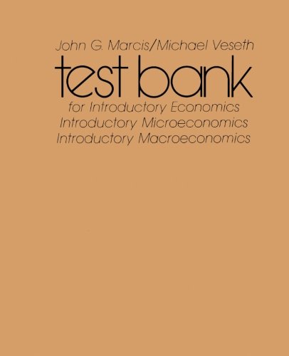 Book Introductory Economics: Test Bank free