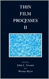 Book Thin Film Processes, Volume 2 (Pt. 2) free