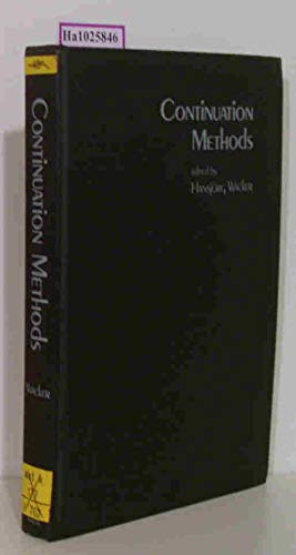 Book Continuation Methods: Proceedings Of A Symposium At The University Of Linz, Austria, October 3-4, 1977 free