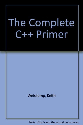 Book The Complete C Plus Plus Primer free