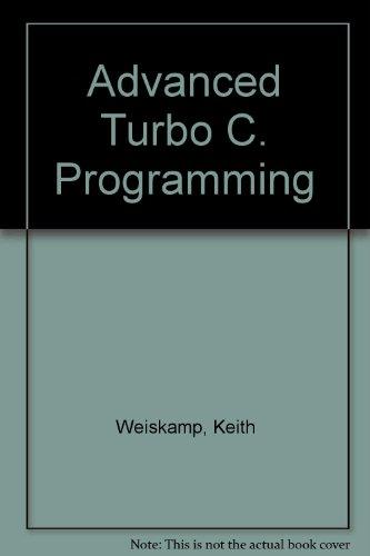 Book Advanced Turbo C Programming free