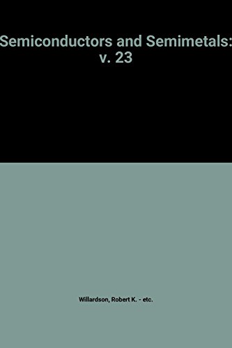 Book Semiconductors and Semimetals, Vol. 23: Pulsed Laser Processing of Semiconductors free