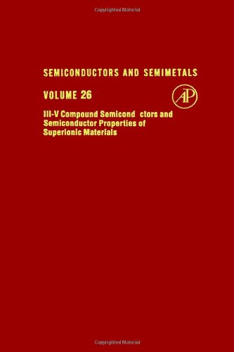 Book SEMICONDUCTORS & SEMIMETALS V26 free