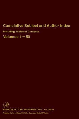 Book Cumulative Subject and Author Index Including Tables of Contents, Volumes 1-50 free