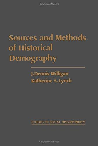 Book Sources and Methods of Historical Demography free